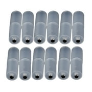12Pcs AAA to AA Size Cell Battery Converter Adaptor Holder Case Switcher