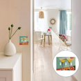 thumbnail image 7 of Yayeee Toggle Light Switch Wall Plate 2-Gang 4.56"x4.48" Decorative Outlet Cover, Green Glasses, 7 of 7
