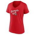 thumbnail image 2 of Women's Red Georgia Bulldogs Team Mom V-Neck T-Shirt, 2 of 3