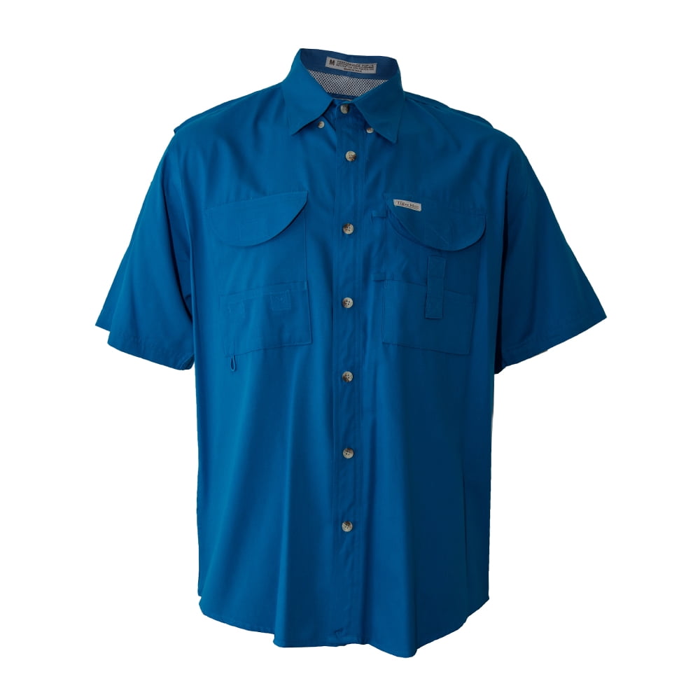 Tiger Hill Men's Fishing Shirt Short Sleeves