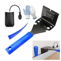 TUOSHUNGE  Trim Puller Flooring Tools Heavy Duty Siding Baseboard Removal Molding Multi-Tool Pry Bar for Commercial Work,Blue