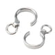 thumbnail image 4 of Anillo para patas de aves, accesorio de acero inoxidable para vuelo de loros al aire libre, entrenamiento de aves, 10 Uds., 4 of 5