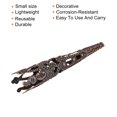 thumbnail image 3 of Uxcell 42mm Alloy Corsage Decorative Holder Vase for Wedding Party Prom Bronze Tone, 3 of 6
