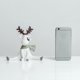 thumbnail image 4 of CHICHUMID 1Pc Resin Deer Ornament White Desktop Adornment for Office Home Decoration, 4 of 8