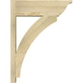 thumbnail image 3 of Ekena Millwork 8"W x 24"D x 32"H Thorton Rough Sawn Traditional Outlooker, Douglas Fir, 3 of 4