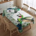 thumbnail image 2 of Hummingbird Rectangle Tablecloth 60"x84",Waterproof Polyester Rectangle Table Cloth, Wipeable Spillproof Polyester Tablecloth for Dining, Camping, Indoor and Outdoor, 2 of 5