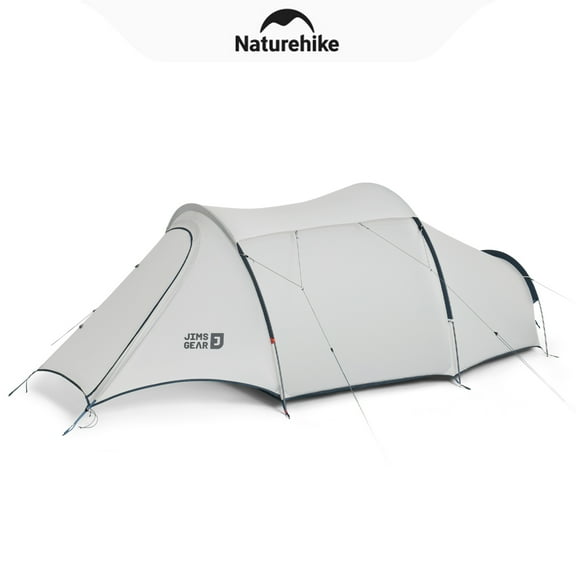 Naturehike, Lightweight Hiking Tent, Professional Outdoor Tunnel Camping Tent, Backpacking Tent with Vestibule,  Waterproof Four Seasons Tent