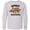 AC-Heather Grey, variant on Inktastic My Spirit Animal is a Sloth with Sloth Illustration Long Sleeve Youth T-Shirt