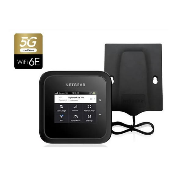 NETGEAR Nighthawk M6 Pro - Mobile hotspot - 5G - 8 Gbps - Wi-Fi 5, 2.5GbE, Wi-Fi 6E