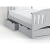 Bolton Bed Accessory Storage Drawer, Dove Gray (one drawer)