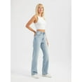 thumbnail image 3 of High Waist Straight Leg Jeans, 3 of 5