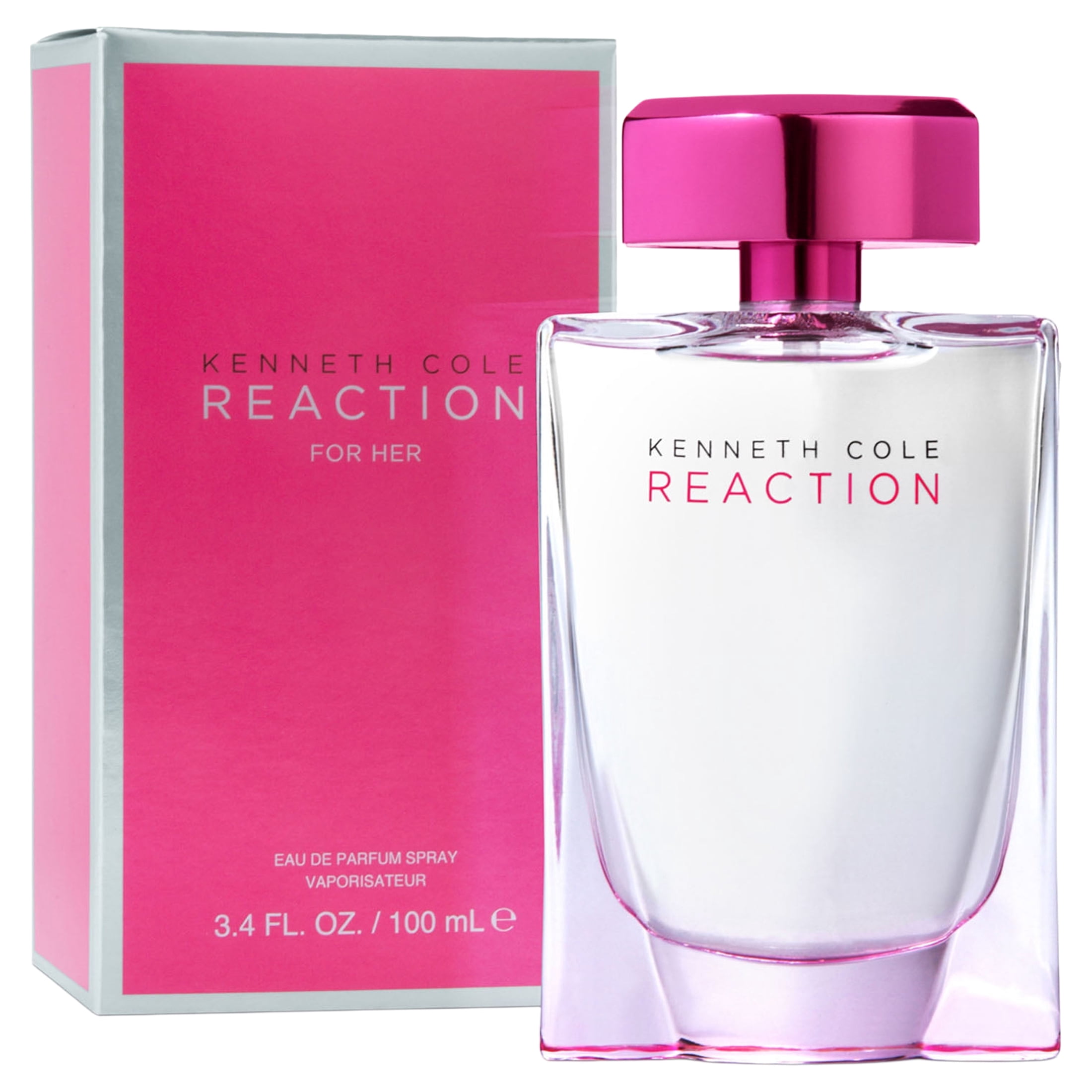 Kenneth Cole Reaction Eau De Parfum Spray, Perfume For Women, 3.4 Oz