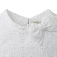 thumbnail image 3 of Hope & Henry Girls' Eyelet Shift Dress | White, 3 of 3