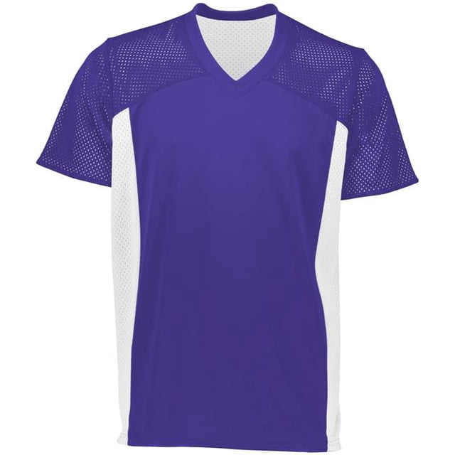Chandail de Football Réversible pour Adulte, Violet et Blanc - Petit