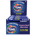 thumbnail image 2 of Tums Extra Strength 750, Assorted Berries Flavors, Roll of 16 Chewable Tablets 24 Rolls (2 Pack) Double Up and Save, 2 of 6