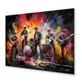 thumbnail image 2 of Designart "Rocking Out in Action II" Dance Metal Wall Art, 2 of 5