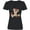 AB-Black, variant on Baseball Teddy Bear Women's V-Neck T-Shirt