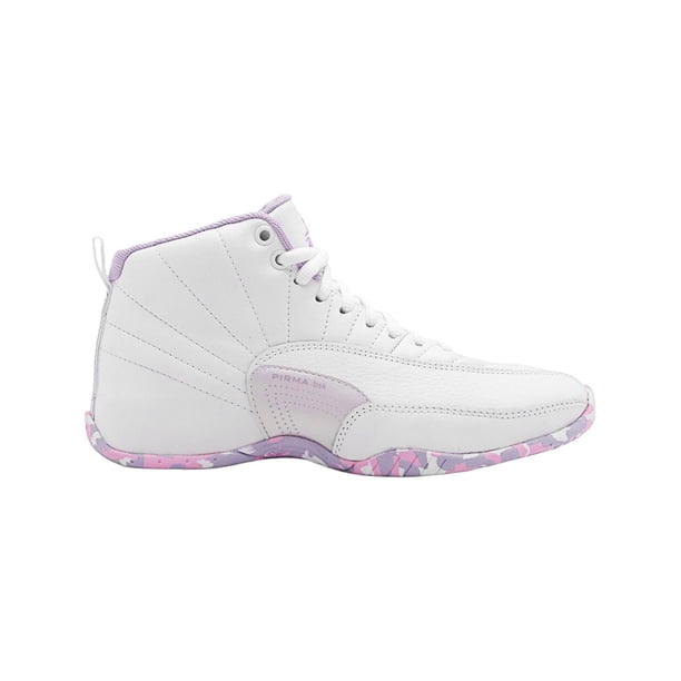 Tenis Para Mujer Pirma® Basket Sport Blanco Lila Basquetbol blanco 23
