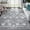 Grey, variant on Haperlare Vintage Floral Area Rugs Machine Washable Soft Rugs for Bedroom Grey Oriental Non Slip Area Rugs for Bathroom,5'x7' Rug