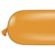260Q Qualatex Mandarin Orange Latex Entertainer Balloons (100 Pack) - Party Supplies Decorations