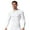 #034-White, variant on Yaoyar Mens Thermal Underwear Top Sports Functional Underwear Reduce Cold Weather Gear for Hunting Running Skiing
