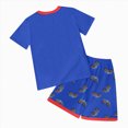 thumbnail image 5 of Shorts Sets for Boy Outfits Boys Short Suit AdorableTruck Print T-Shirt and Shorts Boys Playwear Summer Outfits, 5 of 5