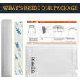 thumbnail image 3 of SOULWIT Replacement Headband Pad Kit for Sony WH-CH520(Do Not Fit WH-CH510), Headstrap for WHCH520 Headphones, Easy DIY Installation - Grey, 3 of 5
