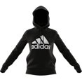 thumbnail image 7 of adidas Women's Loungewear Essentials Logo Fleece Hoodie X-Large Core Black/White, 7 of 7