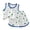Green, variant on GCETTIC Big Girls Sleeveless Pajama Sets Cute Panda Polka Dot Sleepwear Loungewear,1-2 Years