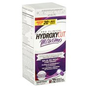 Hydroxycut Pro Clinical Maximo Weight Loss Pills, 72 Ct