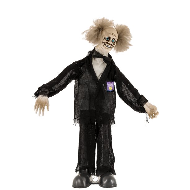 Halloween Haunters Animated 30" Scary Old Man Moving Head & Arms Prop