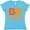 Aqua, variant on Be Kind Logo in Orange Women's V-Neck T-Shirt