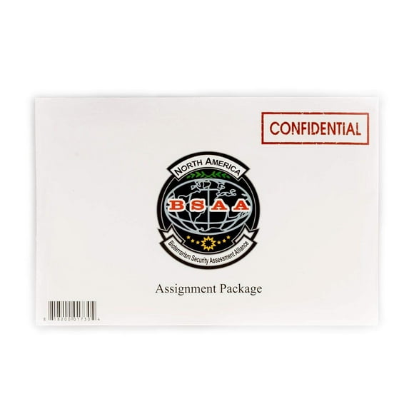 Kit ThinkGeek Resident Evil BSAA para recién contratados con 11 calcomanías e insignias