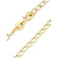 thumbnail image 2 of Pulso Barbada Inglesa Diamantada Oro Sólido 14k, 2 of 4