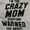 Sport Grey, variant on I'm the Crazy Mom Hilarious Mothers Women Plus Size Graphic Pullover Hoodie Brisco Brands 2X