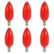 thumbnail image 1 of 6X Bombilla de Velas de Luz LED Bombilla de Luz Roja con Luces de Luces de Vela con Ahorro de Energia,E14, 1 of 5