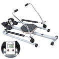 thumbnail image 2 of ﻿ SHUO Y - Rowing Machine with LCD Display, Adjustable Hydraulic Resistance (110 lbs), 265 lbs Weight Capacity, Hydraulic Rower for Home Gym Full Body Workout, 2 of 10