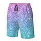 thumbnail image 4 of Balery Multicolor Glitter Traje de Baño Estilo Hawaiano para Hombre, Shorts de Secado Rápido con Bolsillos-Medium, 4 of 6