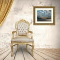 thumbnail image 3 of Jaynes Gallery 32x26 Gold Ornate Wood Framed with Double Matting Museum Art Print Titled - Washington-Seabeck Cloudy sunset on Hood Canal, 3 of 4
