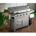 Blackstone ProSeries 4Burner 36" Griddle Cooking Station with Hood