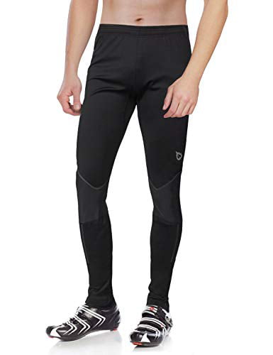Baleaf Mens Windproof Thermal Running Cycling Tight Pants