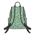 thumbnail image 2 of Hirioo Leopard print St. Patrick's Day for Lightweight Backpack, Durable and Comfortable, Ideal for Travel, School, Hiking, and Everyday Use, 2 of 9