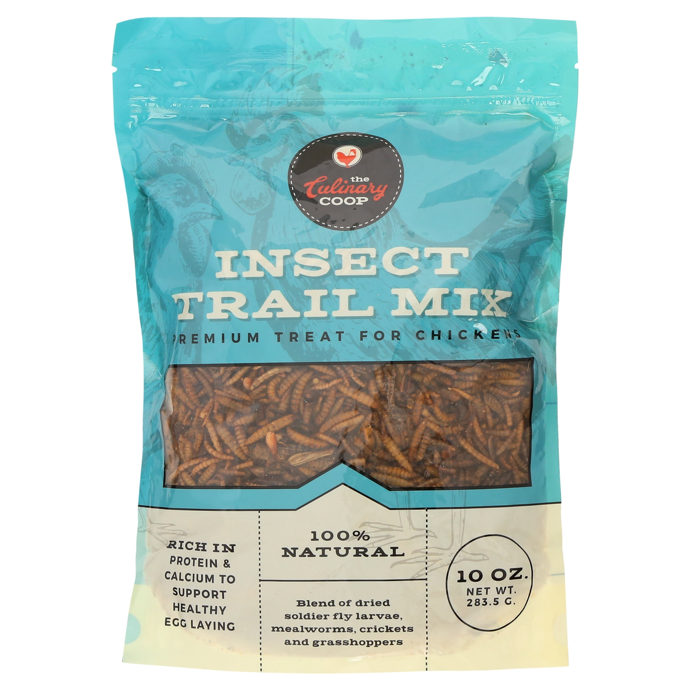 Insect Trail Mix Premium Treat for Chickens 10 oz