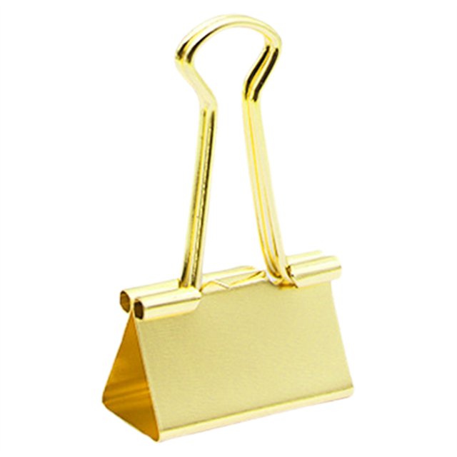 Tool Kit for Home, Metal Clips with A Sleek Metallic Finish Ideal for Securing Thick Of Paper. Perfect for Schools and Crafts. Reusable Long Lasting and Available In Assorted Colors/size