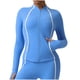 thumbnail image 2 of Ailaofu Running Jacket for Women Workout Jackets Zip Up Slim Fit Athletic Yoga Cropped Tops, 2 of 6