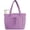 Purple, variant on Puffer Tote Bag for Women, Shoulder Bag Handbag with Cup Holder & 15.6" Laptop Compartment & Trolley Sleeve for Travel, Work, Nurse, Lightweight, 20L