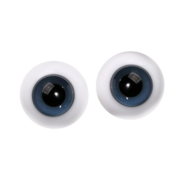 Ojos de muñeca realistas Yotijar mover los ojos 6 mm 2 oscuro