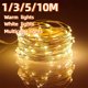 thumbnail image 2 of 1/3/5/10M Waterproof USB LED Lights String Copper Wire Fairy Garland Light Lamp Christmas Wedding Party Holiday Lighting Wreath, 2 of 5