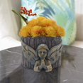 thumbnail image 4 of Praying Angel Flower Pot Succulent Planter Garden Art Decoration, 4 of 7