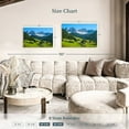 thumbnail image 4 of Elephant Stock Village In Santa Maddalena Wall Art - Horizontal Canvas Wall Art - Living Room Wall Decor - Nature Canvas - Blue And Green Decor - 36" x 24", 4 of 8